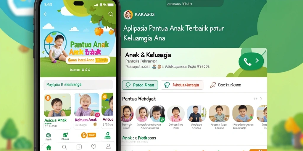 Antarmuka intuitif KAKA303 untuk memantau aktivitas anak.