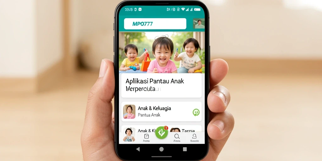 Antarmuka MPO777 yang intuitif dan mudah digunakan untuk memantau aktivitas anak.