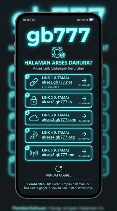 Tampilan link alternatif gb777